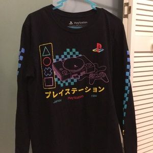 Vintage Playstation Long-Sleeve T-Shirt